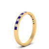 Load image into Gallery viewer, round-diamond-channel-stacking-band-with-sapphire-in-yellow-gold-FD122981BGSABLANGLE3-NL-YG.jpg