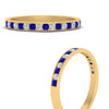 Load image into Gallery viewer, round-diamond-channel-stacking-band-with-sapphire-in-yellow-gold-FD122981BGSABLANGLE3-NL-YG.jpg