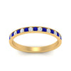 Load image into Gallery viewer, round-diamond-channel-stacking-band-with-sapphire-in-yellow-gold-FD122981BGSABLANGLE3-NL-YG.jpg