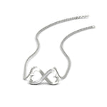 Load image into Gallery viewer, round-diamond-double-heart-infinity-pendant-in-FDPD11374ANGLE1-NL-WG
