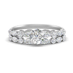 Load image into Gallery viewer, round-diamond-floating-marquise-accent-ring-with-eternity-wedding-band-in-white-gold-FDEWB9398RO-NL-WG.jpg?v=1758802329
