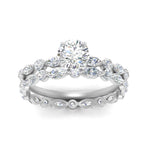 Load image into Gallery viewer, round-diamond-floating-marquise-accent-ring-with-eternity-wedding-band-in-white-gold-FDEWB9398ROANGLE5-NL-WG.jpg?v=1758802329
