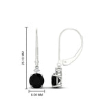 Load image into Gallery viewer, round-diamond-lever-back-1.5-carat-earring-with-black-onyx-in-white-gold-FDEAR11242GBLACK-1.50CT-NL-WG.jpg