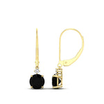 Load image into Gallery viewer, round-diamond-lever-back-1.5-carat-earring-with-black-onyx-in-yellow-gold-FDEAR11242GBLACK-1.50CT-NL-YG.jpg