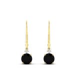 Load image into Gallery viewer, round-diamond-lever-back-1.5-carat-earring-with-black-onyx-in-yellow-gold-FDEAR11242GBLACK-1.50CT-NL-YG.jpg