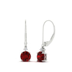 Load image into Gallery viewer, round-diamond-lever-back-1.5-carat-earring-with-ruby-in-white-gold-FDEAR11242GRUDR-1.50CT-NL-WG.jpg