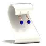 Load image into Gallery viewer, round-diamond-lever-back-1.5-carat-earring-with-sapphire-in-rose-gold-FDEAR11242GSABL-1.50CT-NL-RG.jpg