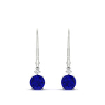 Load image into Gallery viewer, round-diamond-lever-back-1.5-carat-earring-with-sapphire-in-white-gold-FDEAR11242GSABL-1.50CT-NL-WG.jpg