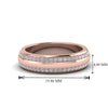 Load image into Gallery viewer, round-diamond-pave-comfort-fit-mens-band-in-14K-rose-gold-FDEWB122291BRO-NL-RG-GS