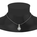 Thumbnail 10 - round-diamond-solitaire-infinity-knot-pendant-in-white-gold