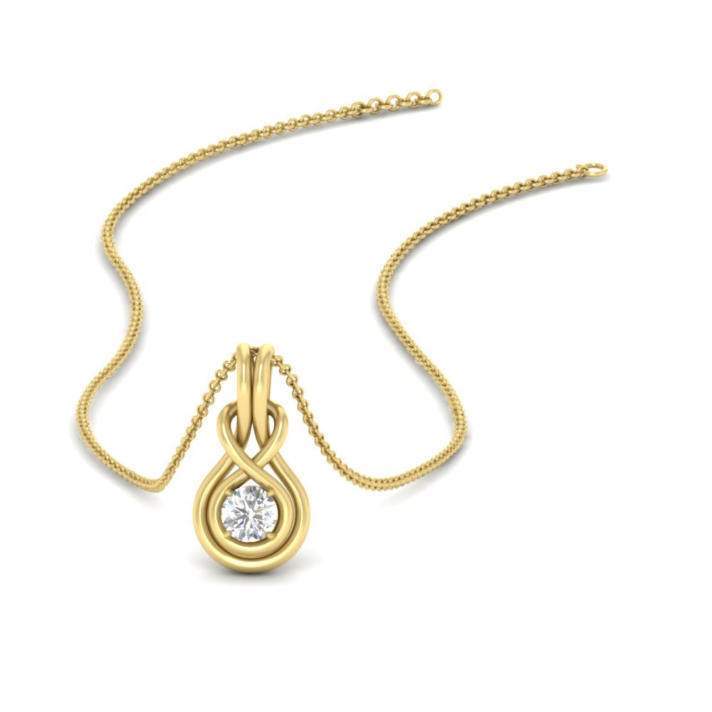 round-diamond-solitaire-infinity-knot-pendant-in-yellow-gold