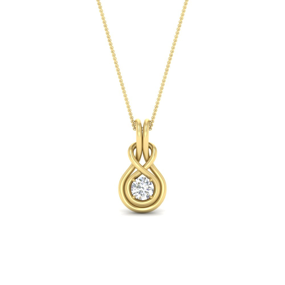 round-diamond-solitaire-infinity-knot-pendant-in-yellow-gold