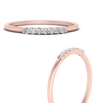 Load image into Gallery viewer, round-diamond-stacking-wedding-band-in-rose-gold-FD122844B2ANGLE3-NL-RG.jpg
