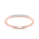 Load image into Gallery viewer, round-diamond-stacking-wedding-band-in-rose-gold-FD122844B2ANGLE3-NL-RG.jpg
