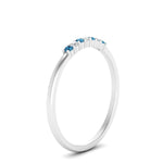 Load image into Gallery viewer, round-diamond-stacking-wedding-band-with-blue-topaz-in-white-gold-FD122844B2GICBLTOANGLE3-NL-WG.jpg
