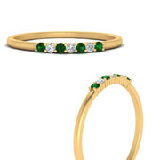 round-diamond-stacking-wedding-band-with-emerald-in-yellow-gold-FD122844B2GEMGRANGLE3-NL-YG.jpg