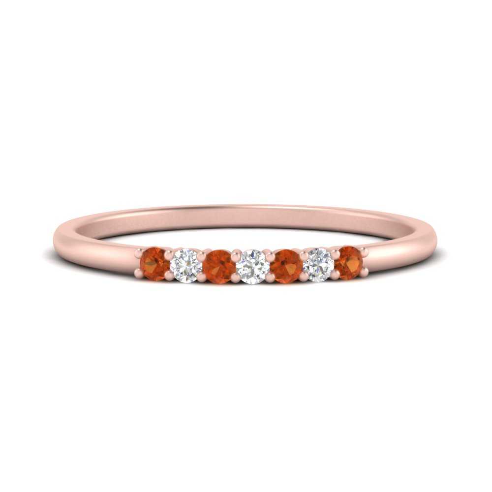 round-diamond-stacking-wedding-band-with-orange-sapphire-in-rose-gold-FD122844B2GSAORANGLE3-NL-RG.jpg