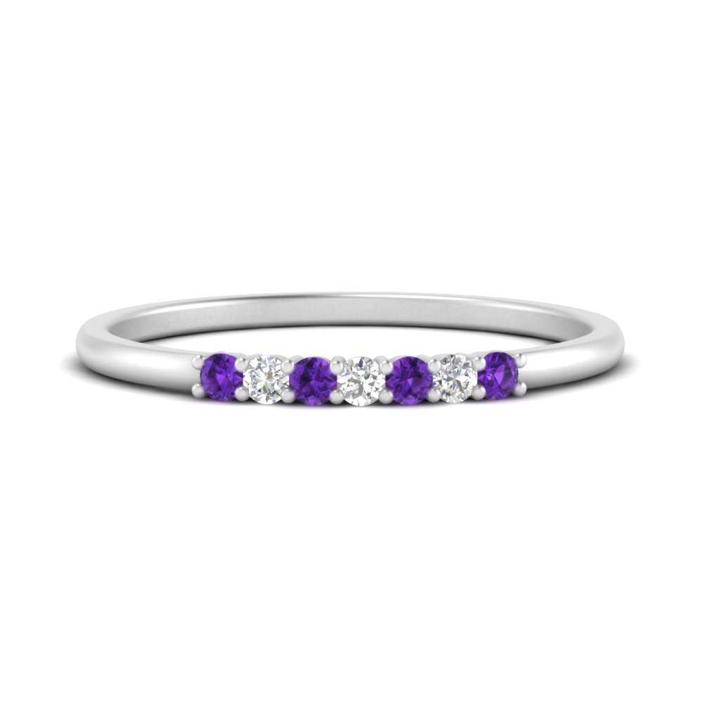 round-diamond-stacking-wedding-band-with-purple-topaz-in-white-gold-FD122844B2GVITOANGLE3-NL-WG.jpg