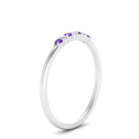 round-diamond-stacking-wedding-band-with-purple-topaz-in-white-gold-FD122844B2GVITOANGLE3-NL-WG.jpg