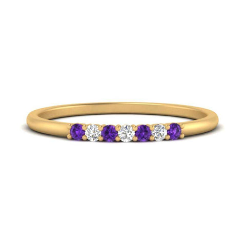round-diamond-stacking-wedding-band-with-purple-topaz-in-yellow-gold-FD122844B2GVITOANGLE3-NL-YG.jpg
