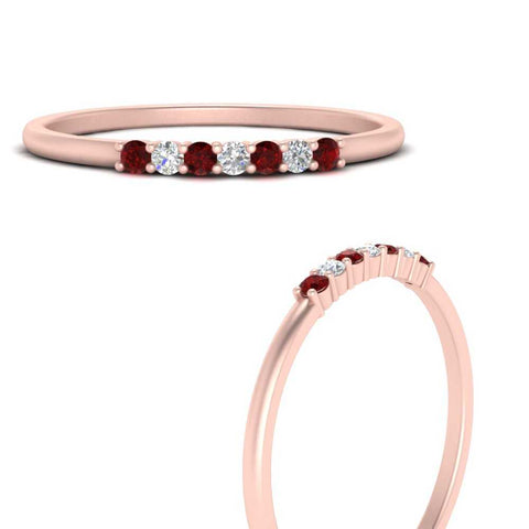 round-diamond-stacking-wedding-band-with-ruby-in-rose-gold-FD122844B2GRUDRANGLE3-NL-RG.jpg
