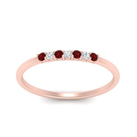 round-diamond-stacking-wedding-band-with-ruby-in-rose-gold-FD122844B2GRUDRANGLE3-NL-RG.jpg