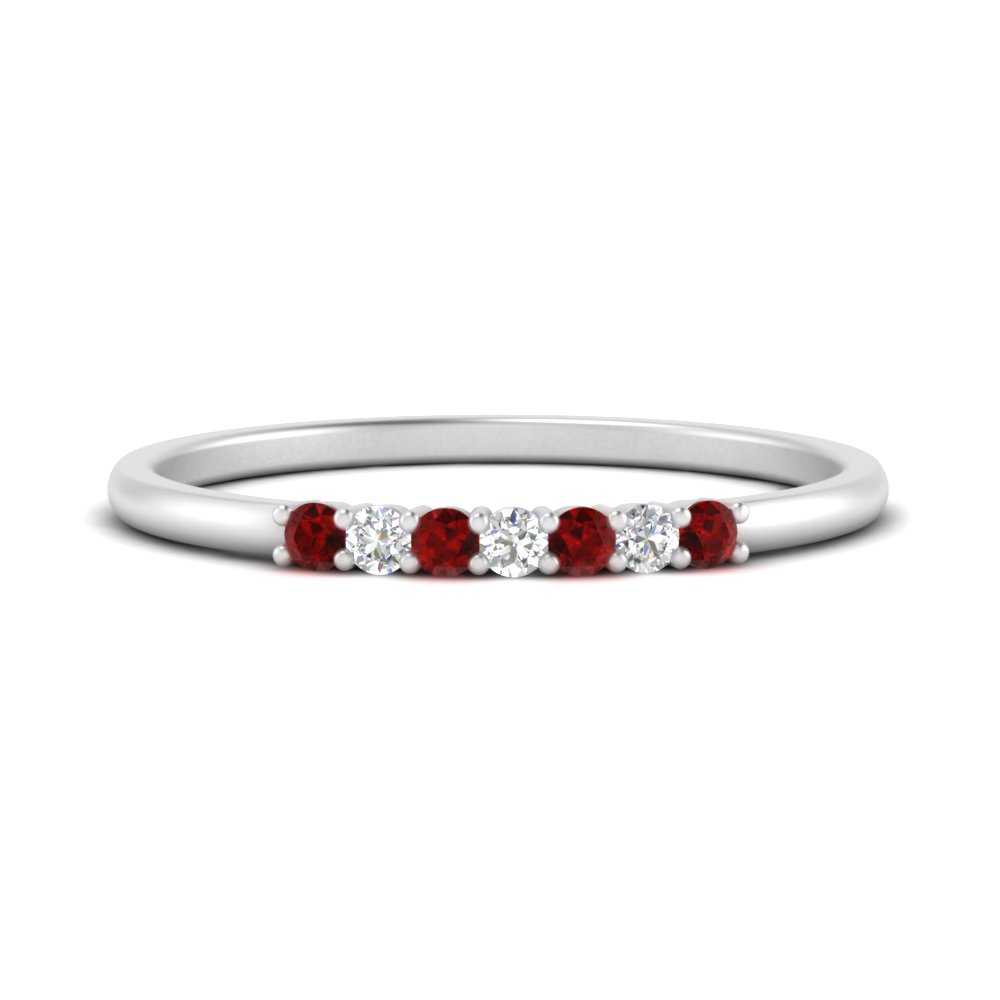 round-diamond-stacking-wedding-band-with-ruby-in-white-gold-FD122844B2GRUDRANGLE3-NL-WG.jpg