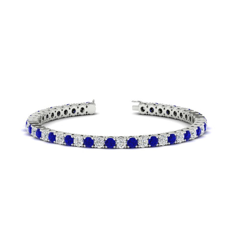 round-diamond-tennis-bracelet-with-sapphire-7-carat-in-white-gold-fdbrc8635rogsablangle2-7.00 ct-nl-wg