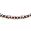 Load image into Gallery viewer, round-diamond-triangle-graduated-chocker-necklace-in-FDNK11335-(0.10CT)-NL-RG