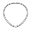 Load image into Gallery viewer, round-diamond-triangle-graduated-chocker-necklace-in-FDNK11335-(0.10CT)-NL-WG