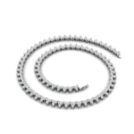 Load image into Gallery viewer, round-diamond-triangle-graduated-chocker-necklace-in-FDNK11335-(0.10CT)-NL-WG