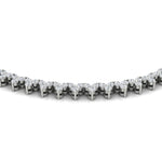 Load image into Gallery viewer, round-diamond-triangle-graduated-chocker-necklace-in-FDNK11335-(0.10CT)-NL-WG