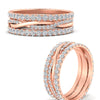 Load image into Gallery viewer, triple-eternity-stack-ring