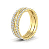 Load image into Gallery viewer, Triple Eternity Stack Ring
