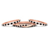 Load image into Gallery viewer, Triple Eternity Stack Ring