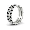 Load image into Gallery viewer, Triple Eternity Stack Ring