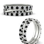 Load image into Gallery viewer, Triple Eternity Stack Ring
