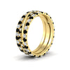 Load image into Gallery viewer, Triple Eternity Stack Ring