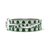 Load image into Gallery viewer, Triple Eternity Stack Ring