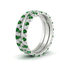 Load image into Gallery viewer, Triple Eternity Stack Ring
