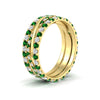 Load image into Gallery viewer, Triple Eternity Stack Ring