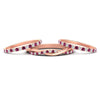 Load image into Gallery viewer, Triple Eternity Stack Ring