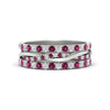 Load image into Gallery viewer, Triple Eternity Stack Ring