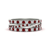 Load image into Gallery viewer, Triple Eternity Stack Ring
