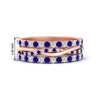 Load image into Gallery viewer, Triple Eternity Stack Ring