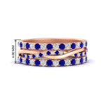 Load image into Gallery viewer, Triple Eternity Stack Ring
