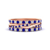 Load image into Gallery viewer, Triple Eternity Stack Ring