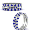 Load image into Gallery viewer, Triple Eternity Stack Ring