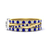 Load image into Gallery viewer, Triple Eternity Stack Ring