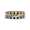Load image into Gallery viewer, Triple Eternity Stack Ring